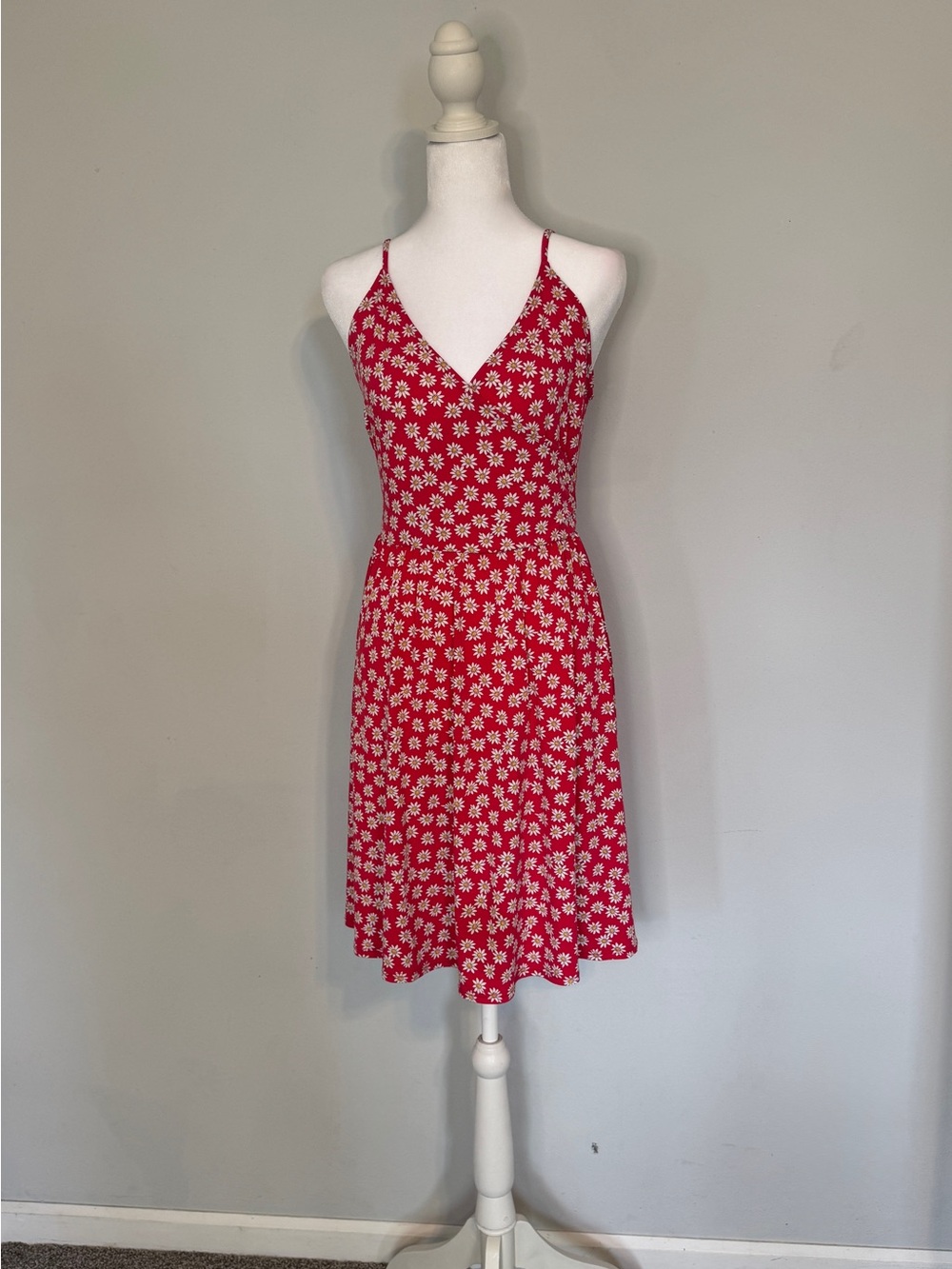Gilli Red floral Dress - Small